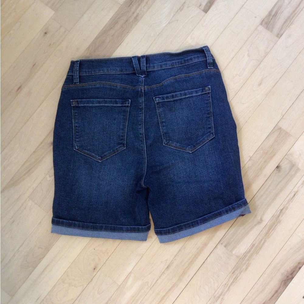 2/$12 Denim Blue Women's Shorts - Picture 2 of 4